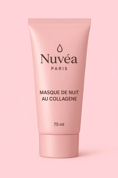 Éclat Nocturne – Masque de Nuit au Collagène – Hydratation Intense Soin de visage| 75ml – NuvéaParis